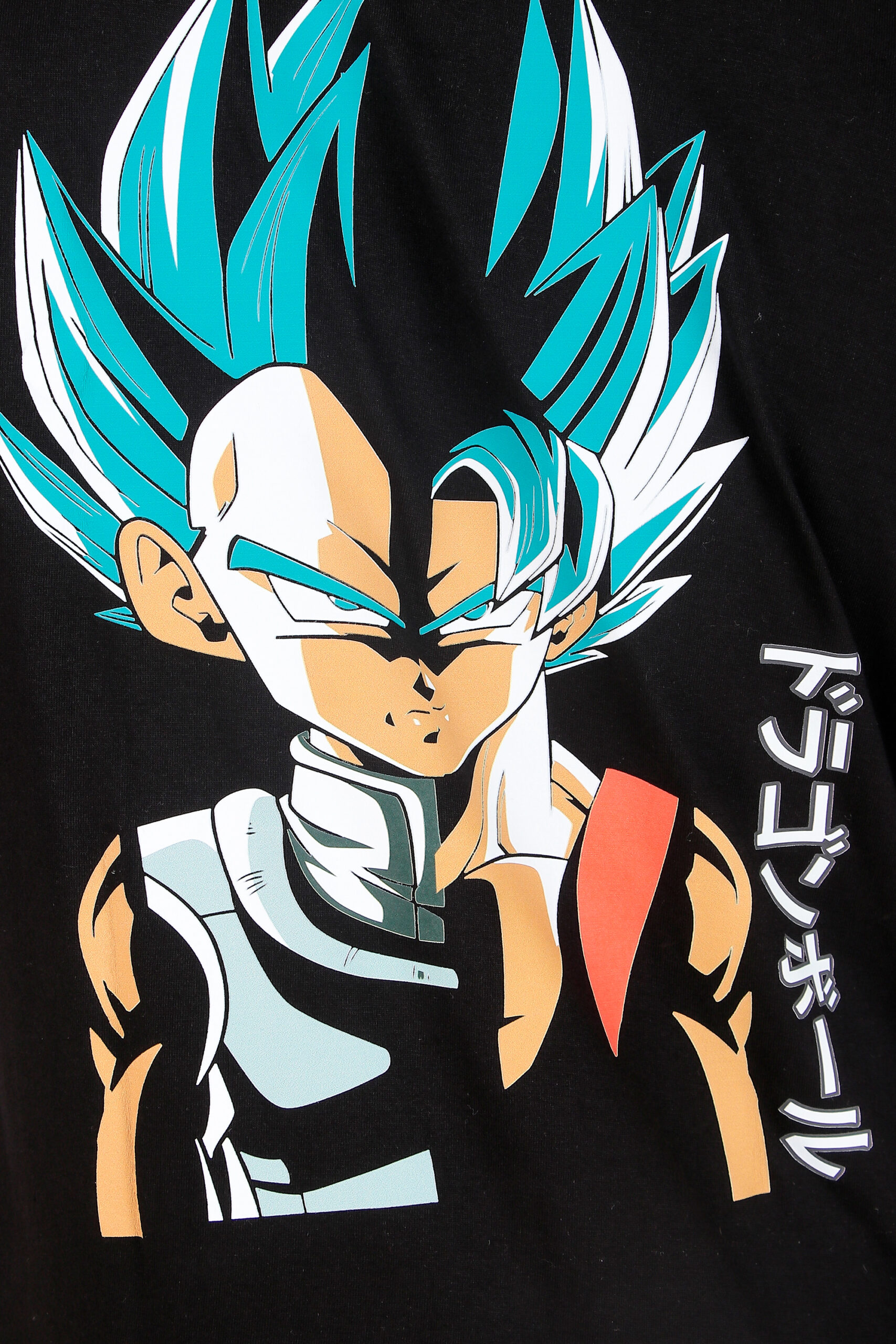 Men's Black GOKU & Vegeta Oversized T-Shirt - Image 4